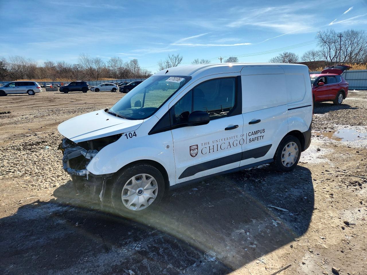 Salvage Ford Transit Image