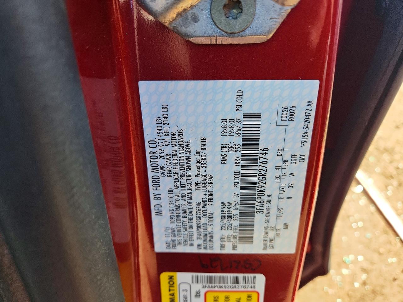 Ford Fusion Titanium