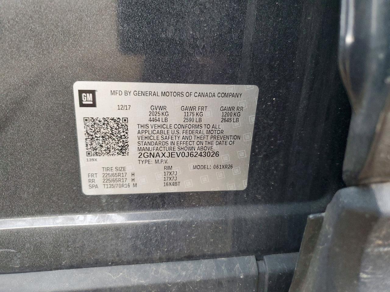 Chevrolet Equinox Lt