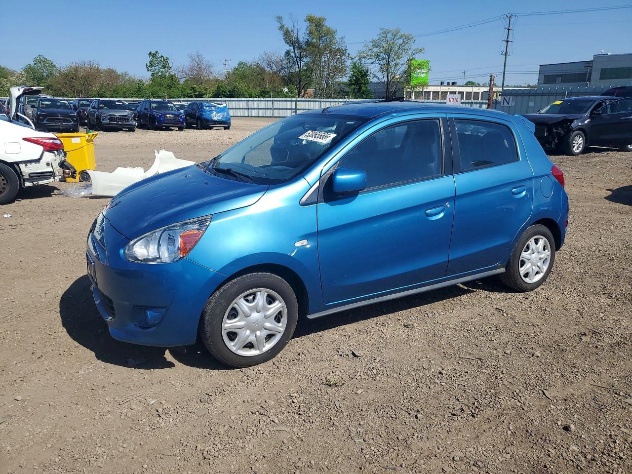Salvage Mitsubishi Mirage Image