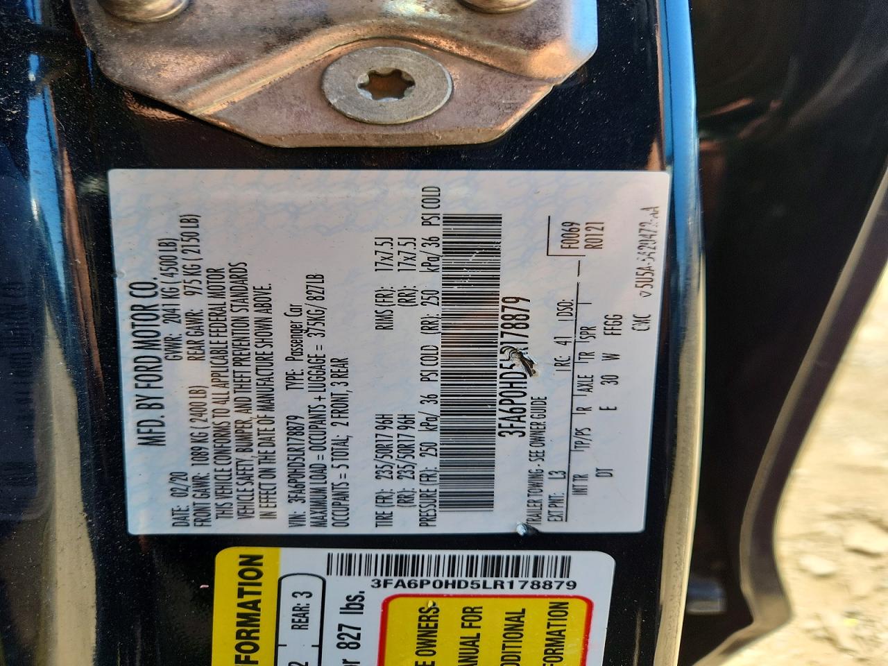 Ford Fusion Se