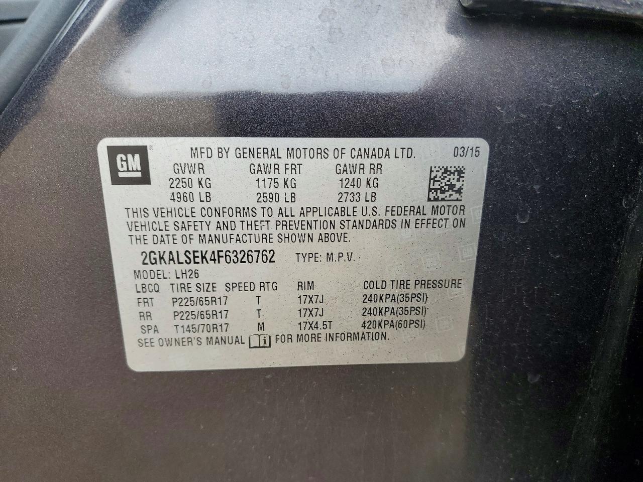 GMC Terrain Slt