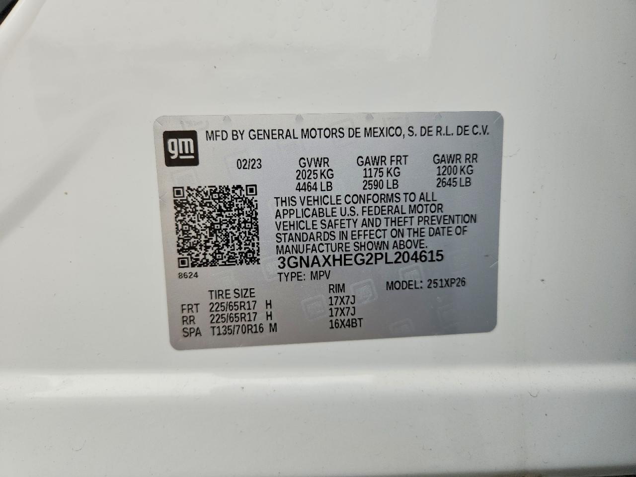 Chevrolet Equinox Ls