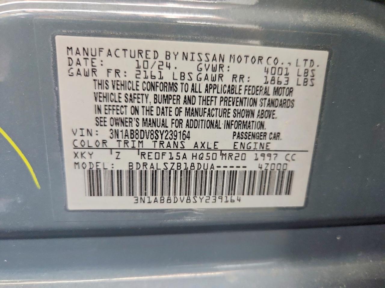 Nissan Sentra Sr