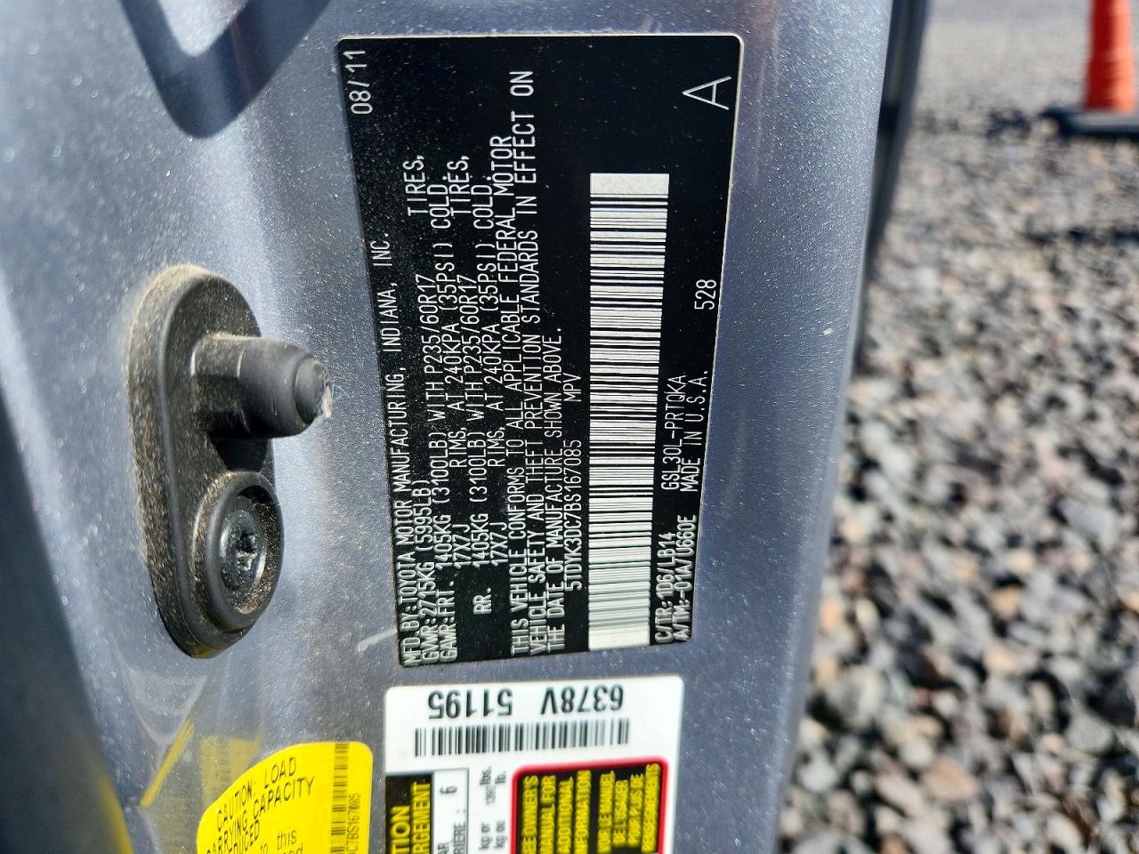 Toyota Sienna Xle 8-passenger