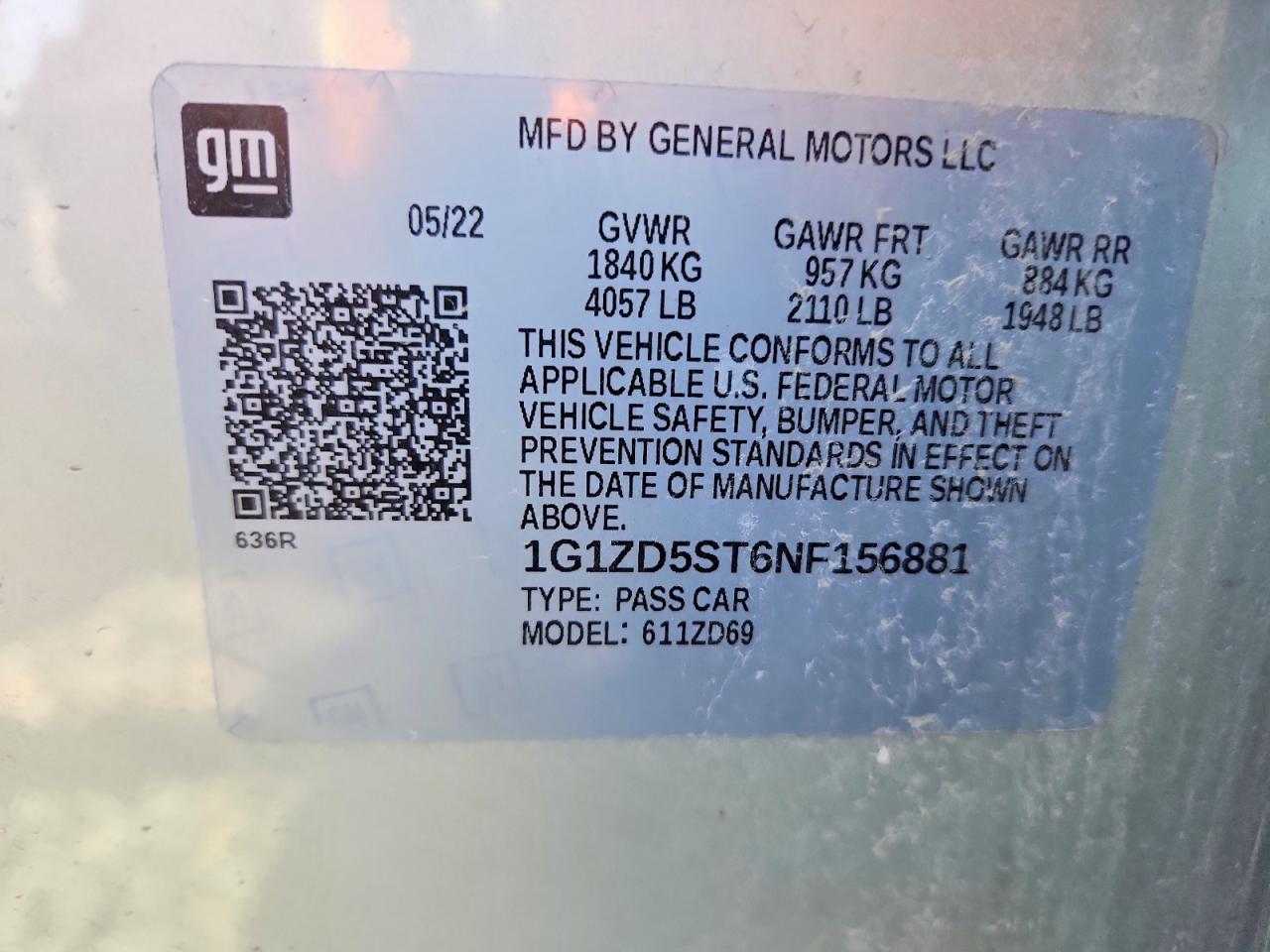 Chevrolet Malibu Lt