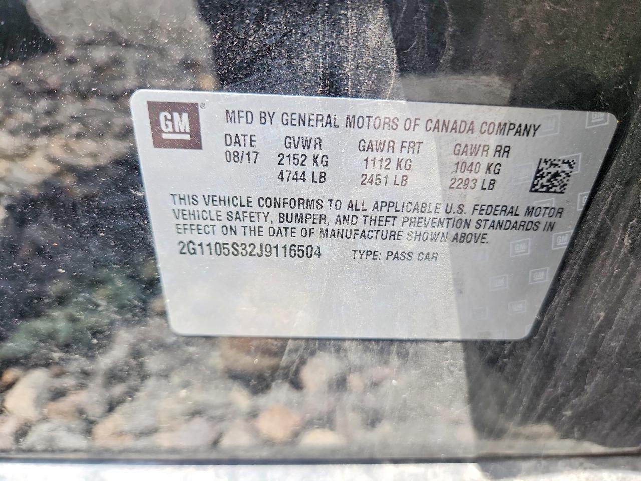 Chevrolet Impala Lt
