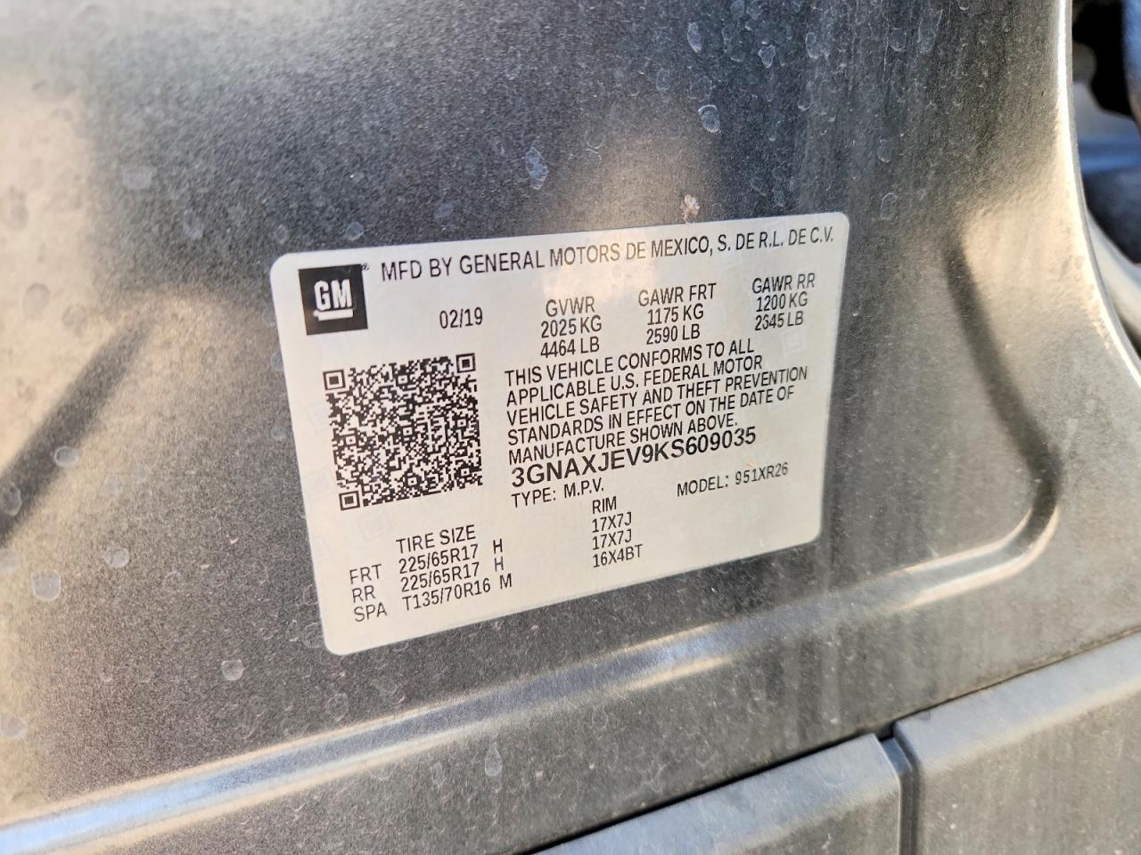 Chevrolet Equinox Lt