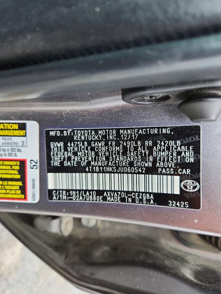 Toyota Camry Xle