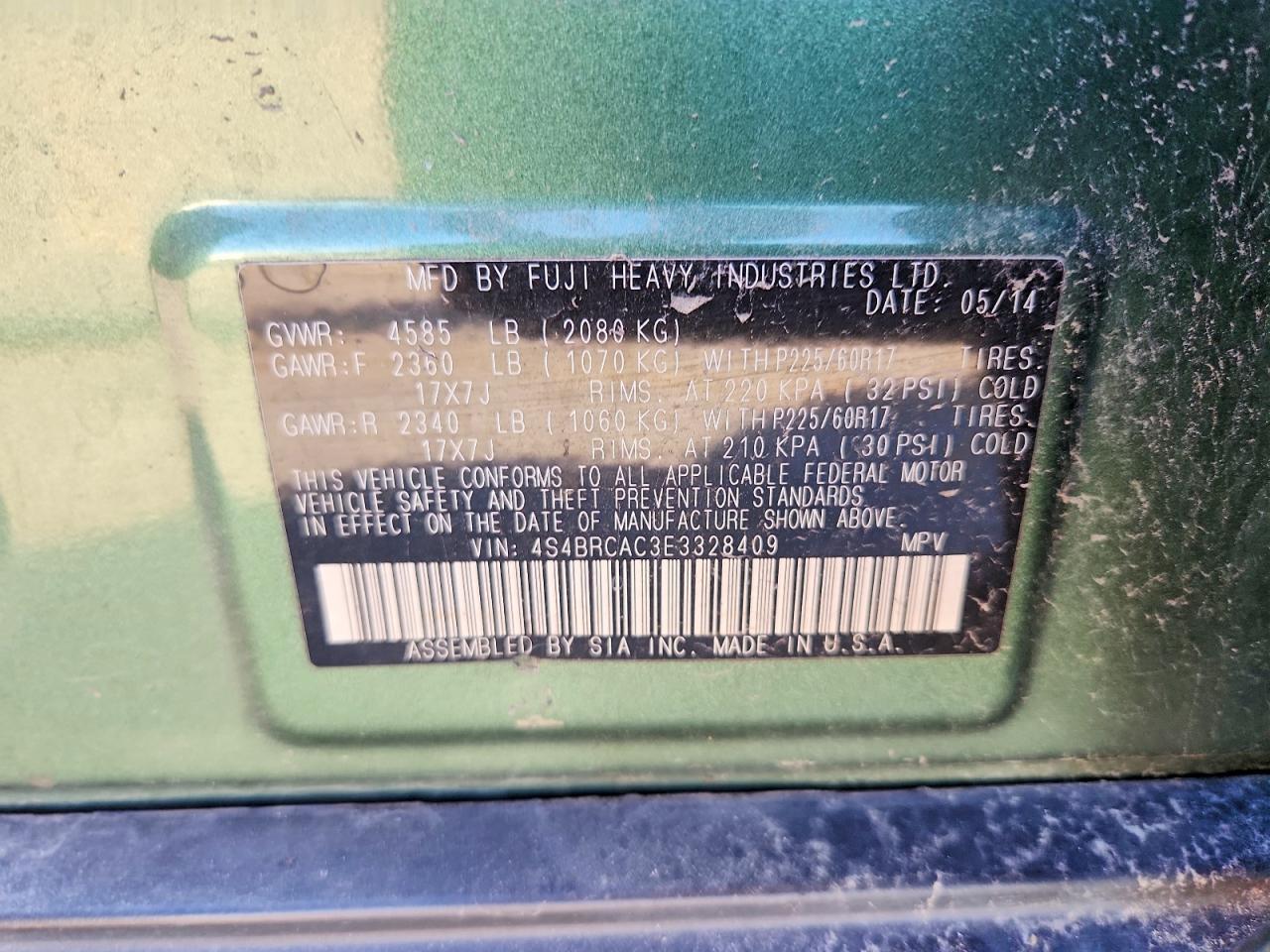 Subaru Outback 2.5i