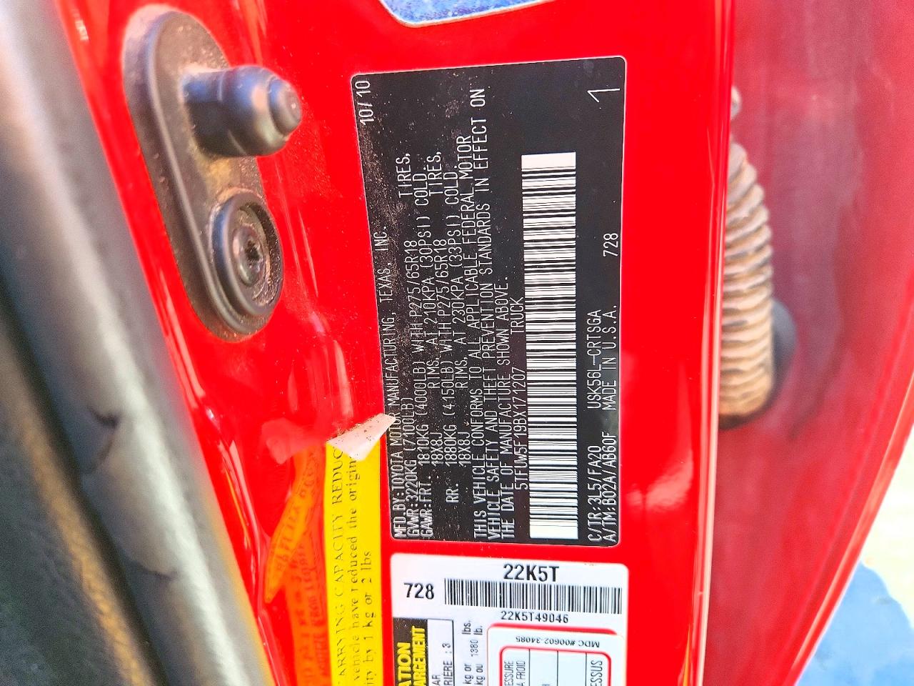 Toyota Tundra Double Cab Sr5