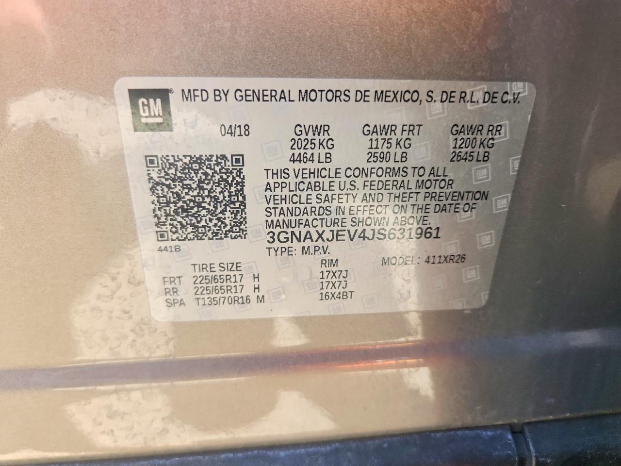 Chevrolet Equinox Lt