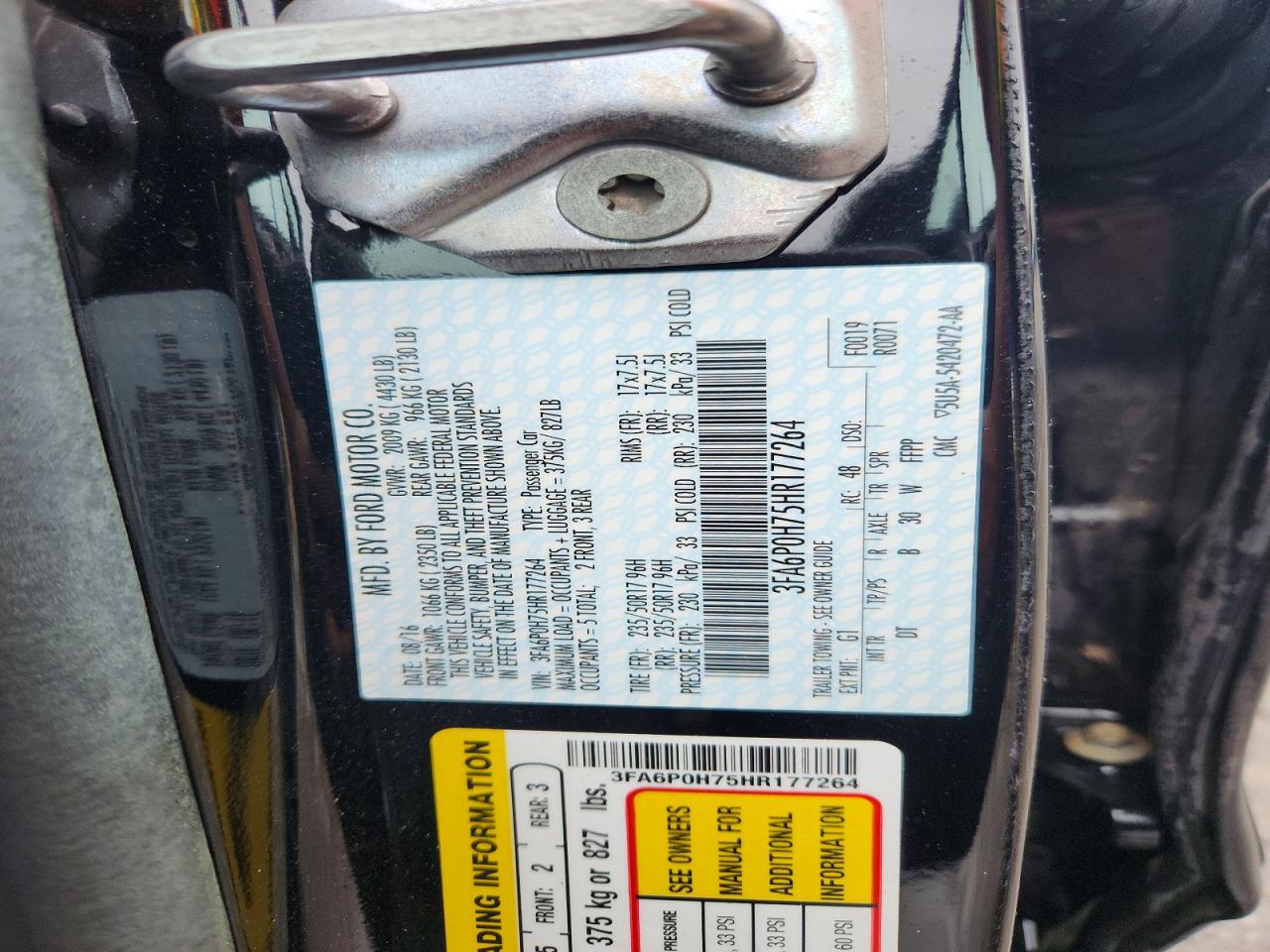Ford Fusion Se