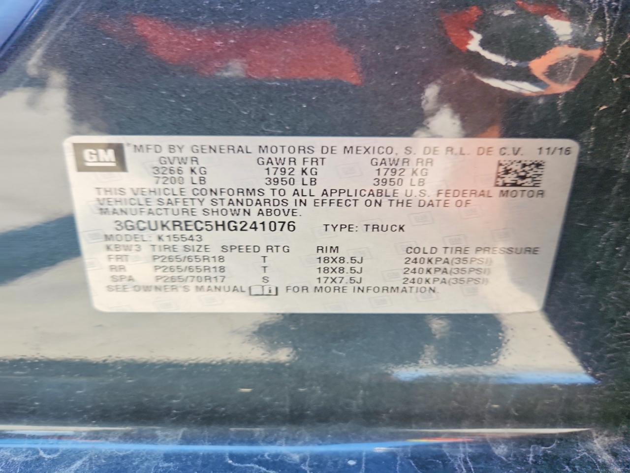 Chevrolet Silverado K1500 Lt