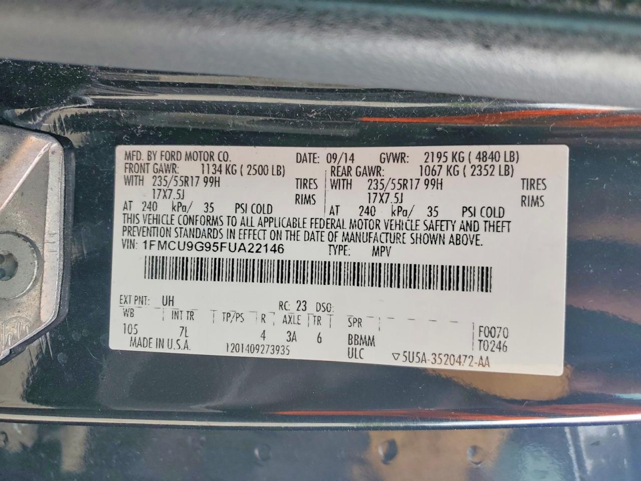 Ford Escape Se