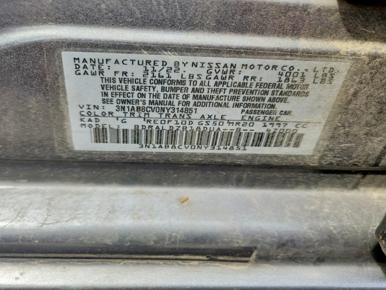 Nissan Sentra Sv