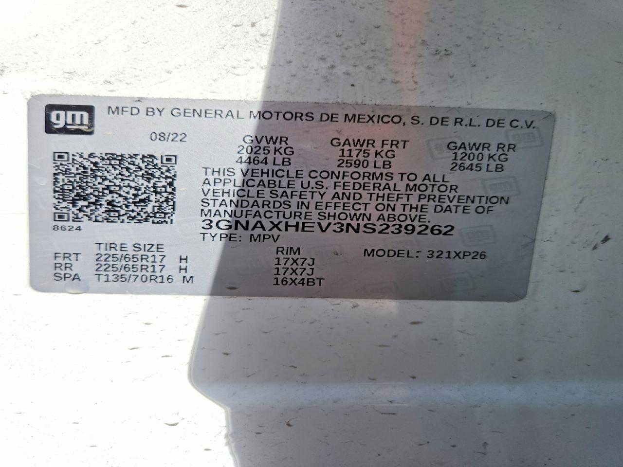 Chevrolet Equinox Ls