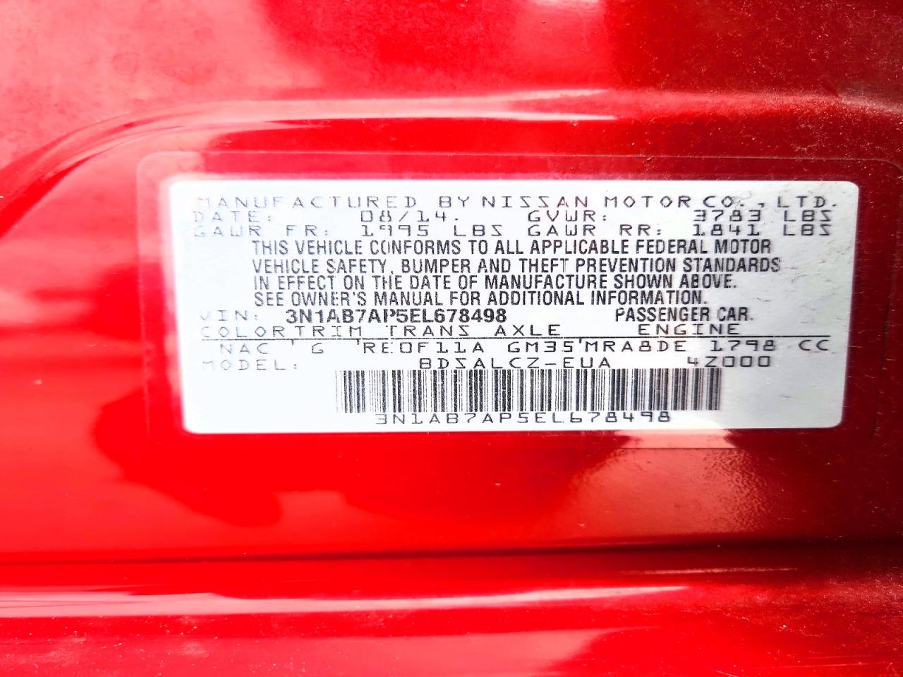 Nissan Sentra S