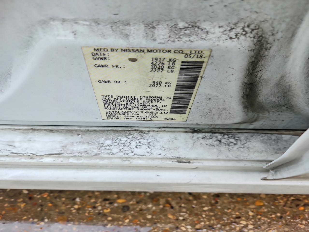 Nissan Altima 2.5 Sl