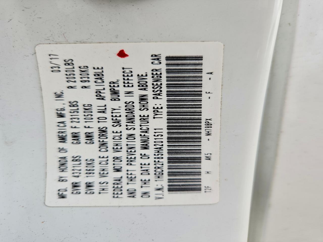 Honda Accord Exl