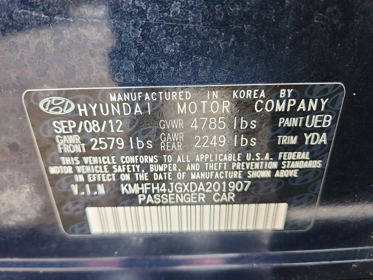 Hyundai Azera Base