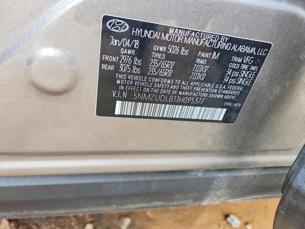Hyundai SANTA FE 2.4l