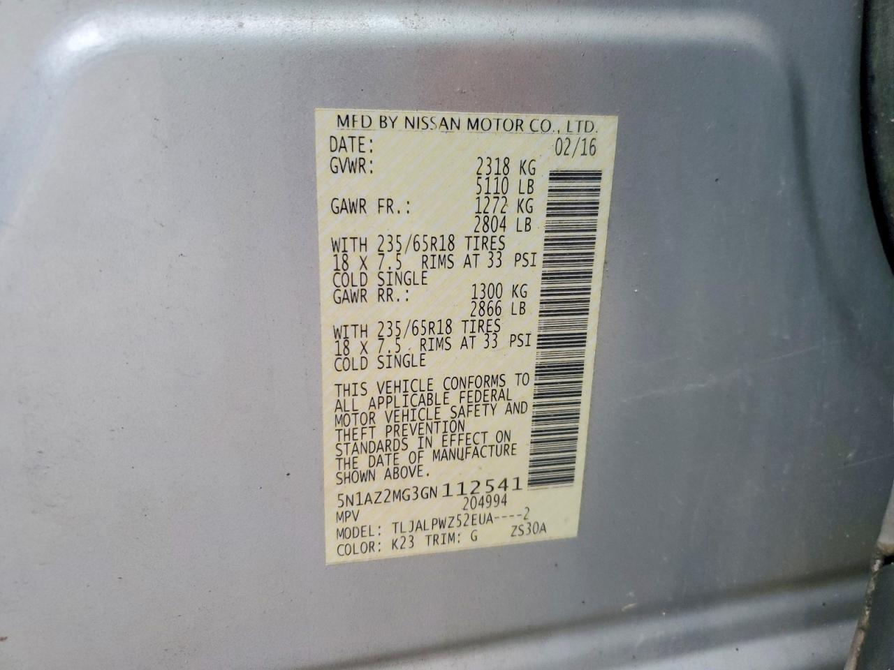 Nissan Murano S