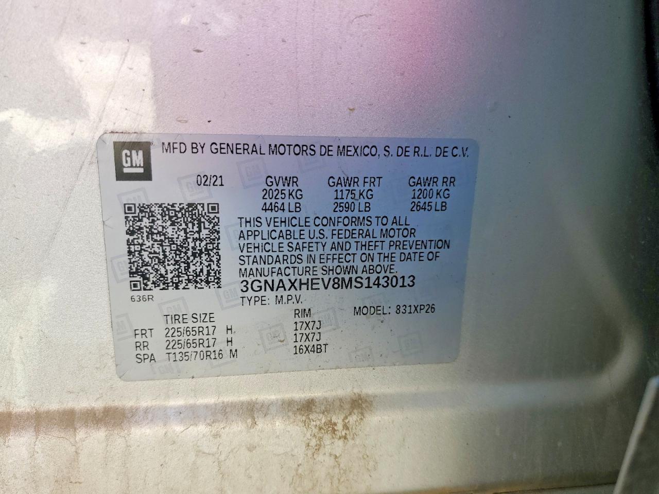 Chevrolet Equinox Ls