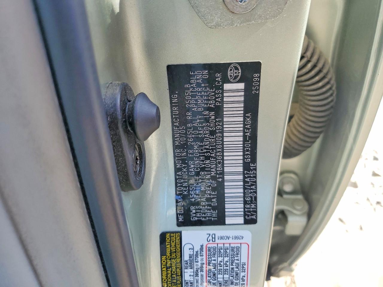 Toyota Avalon Xls