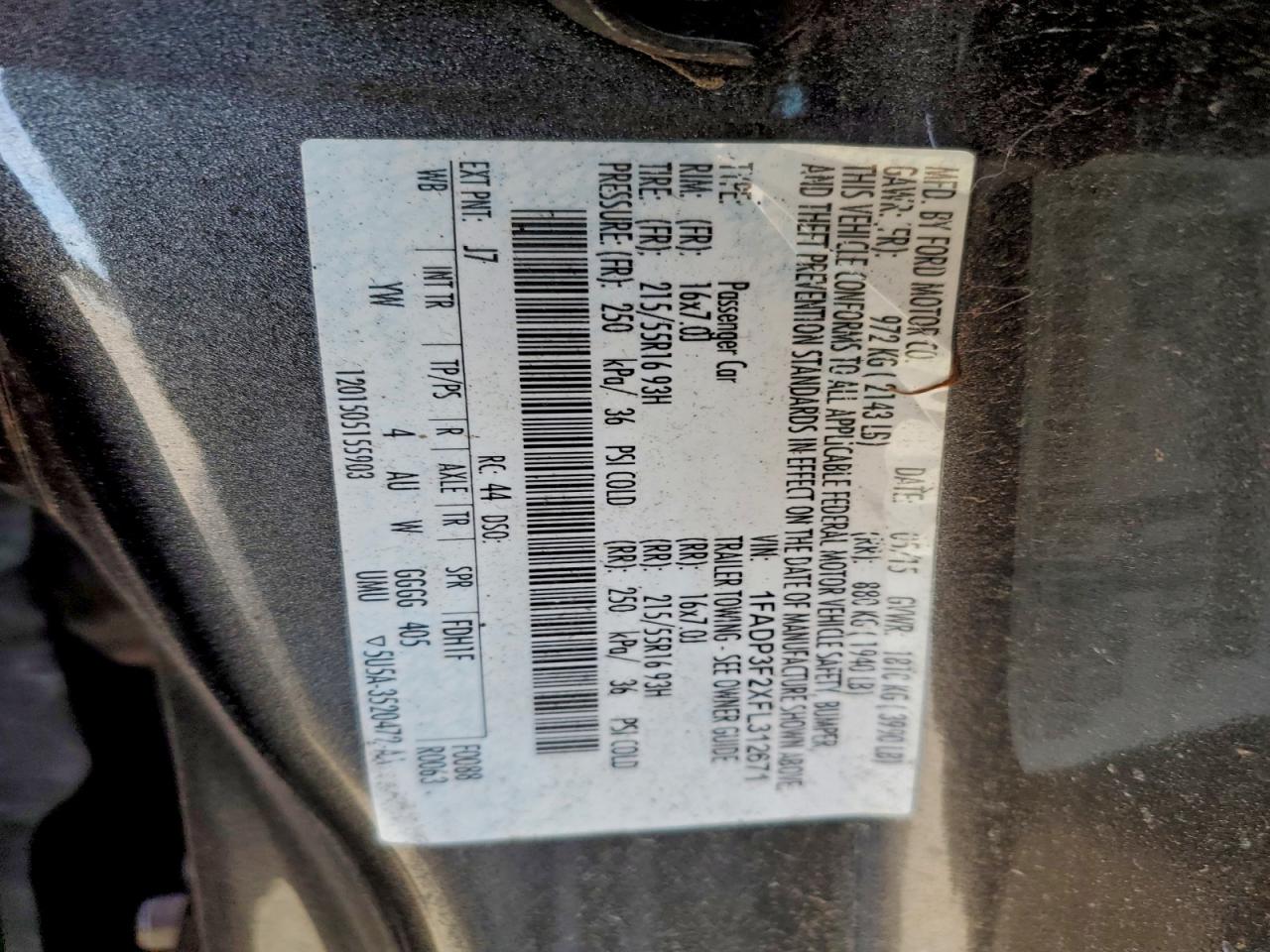 Ford Focus Se