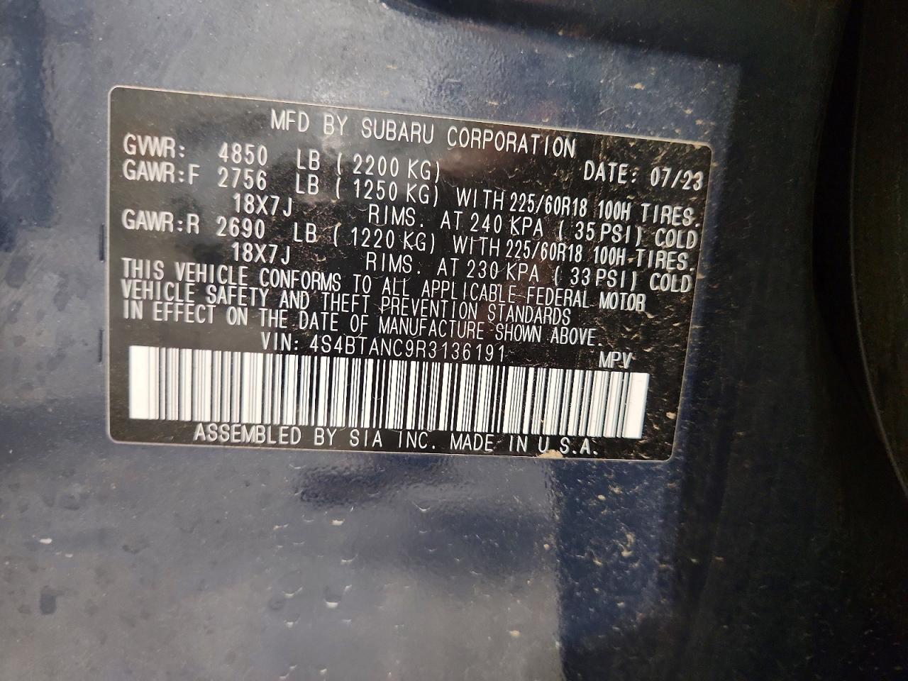 Subaru Outback Limited