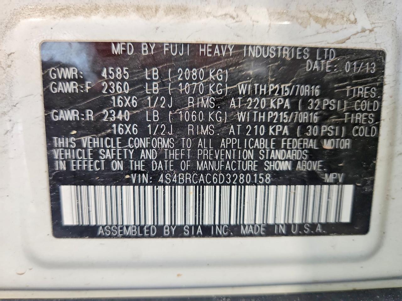Subaru Outback 2.5i