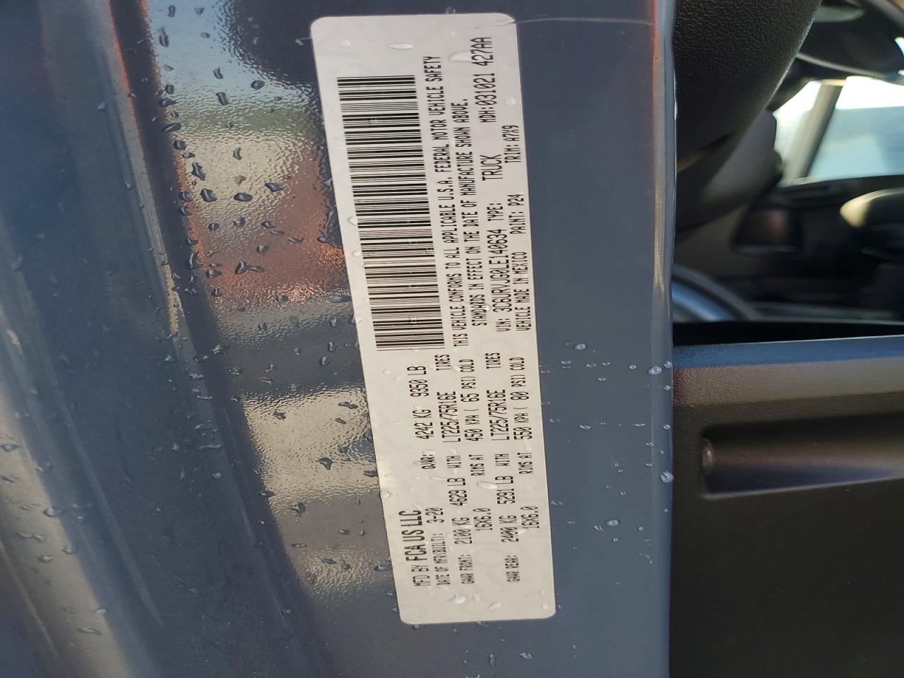 Ram Promaster 3500 High