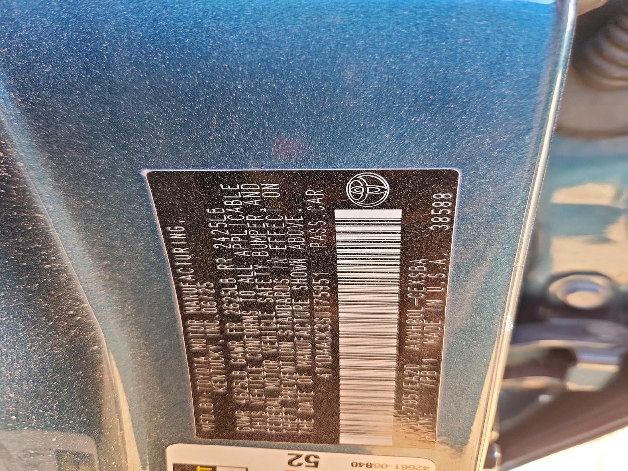 Toyota Camry Se