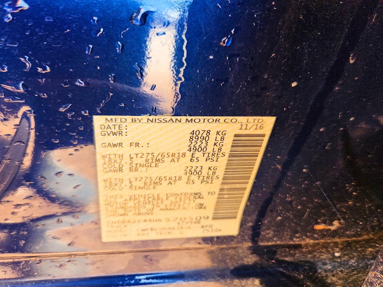 Nissan Titan Pro-4x