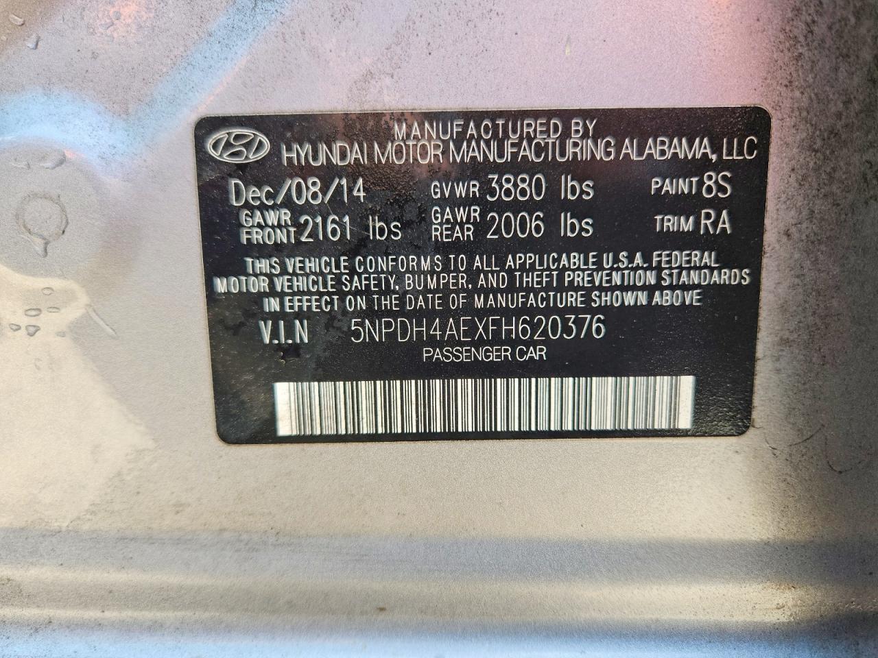 Hyundai ELANTRA Se