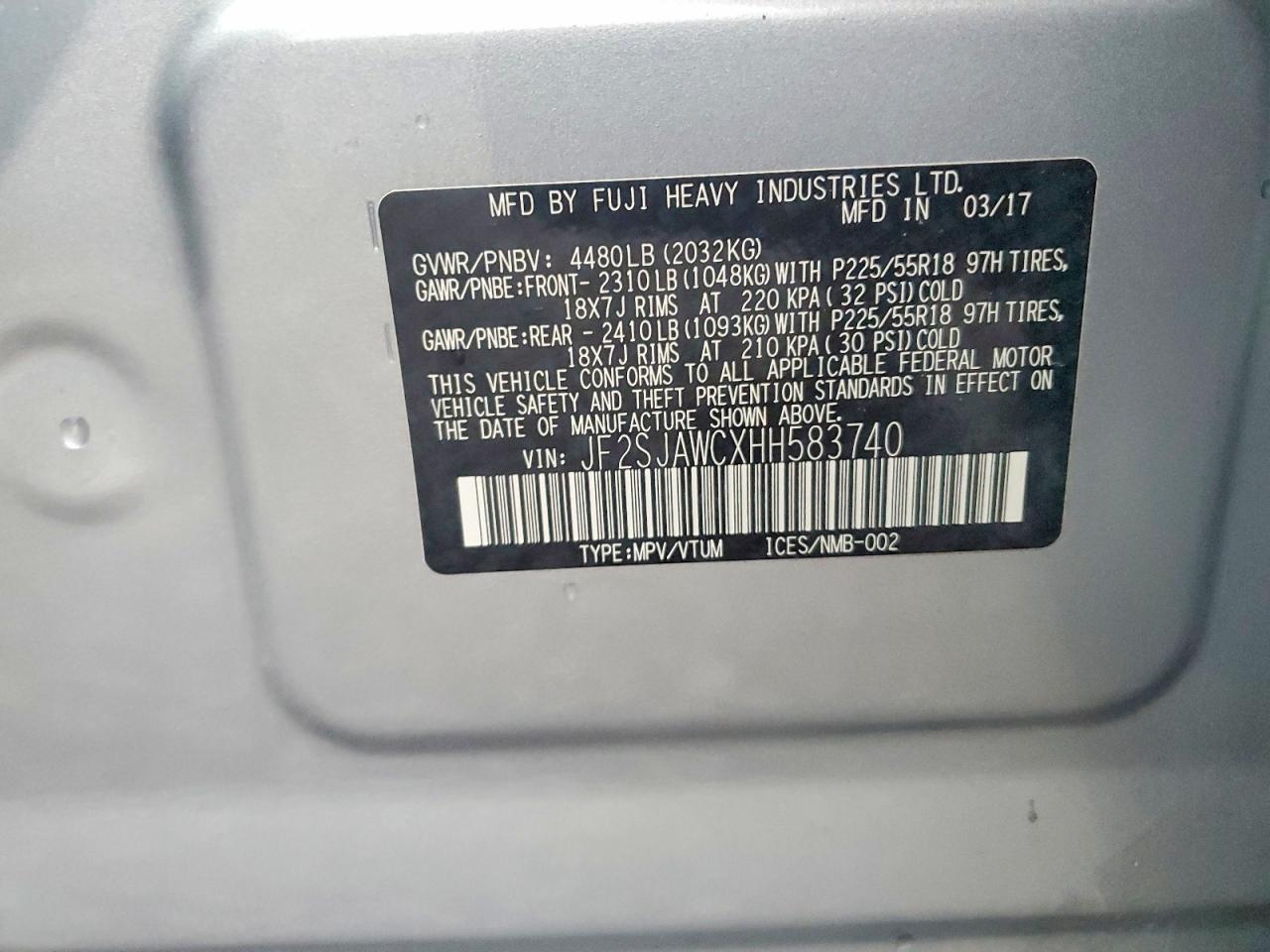 Subaru Forester 2.5i Touring