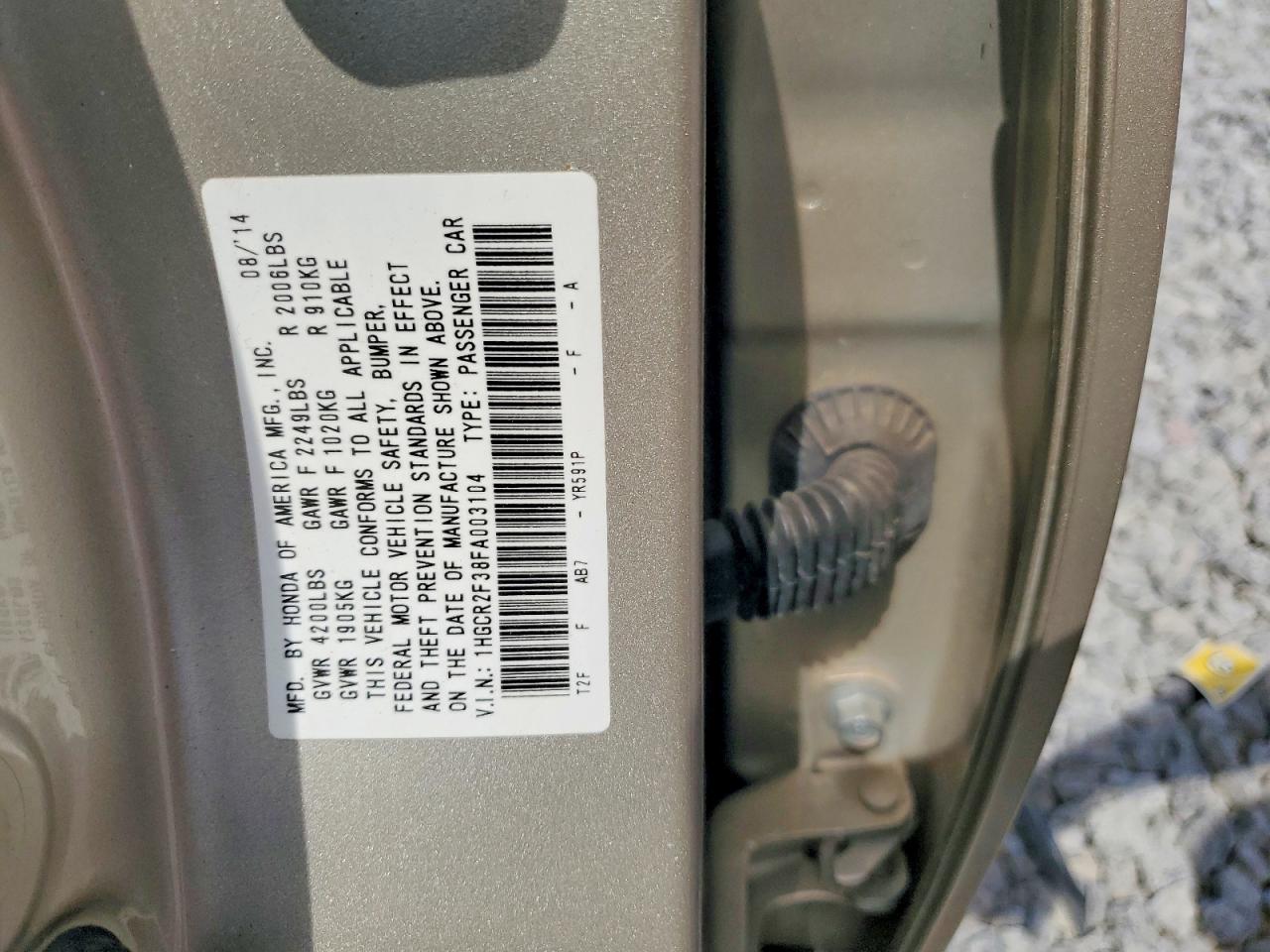 Honda Accord Lx