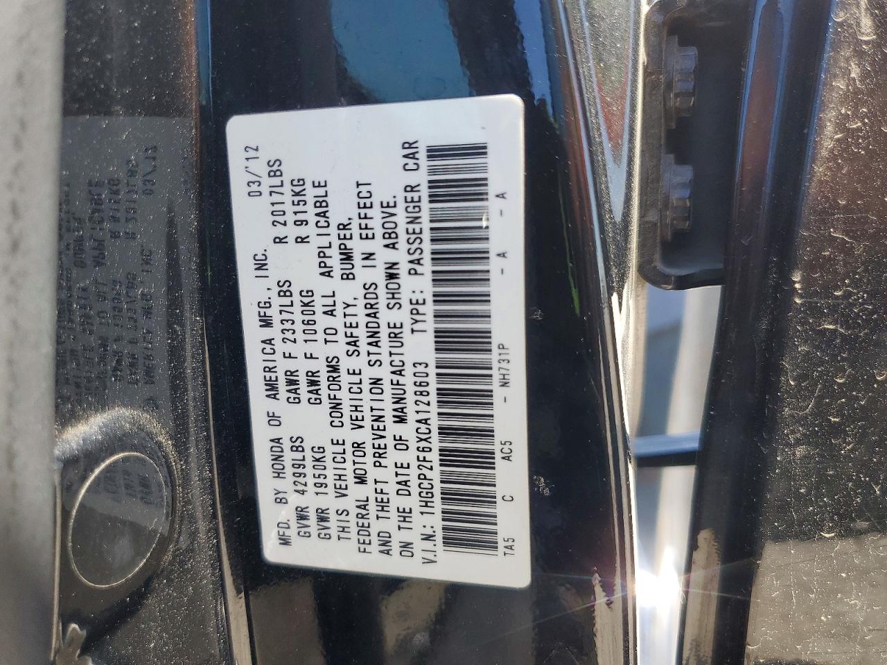 Honda Accord Se