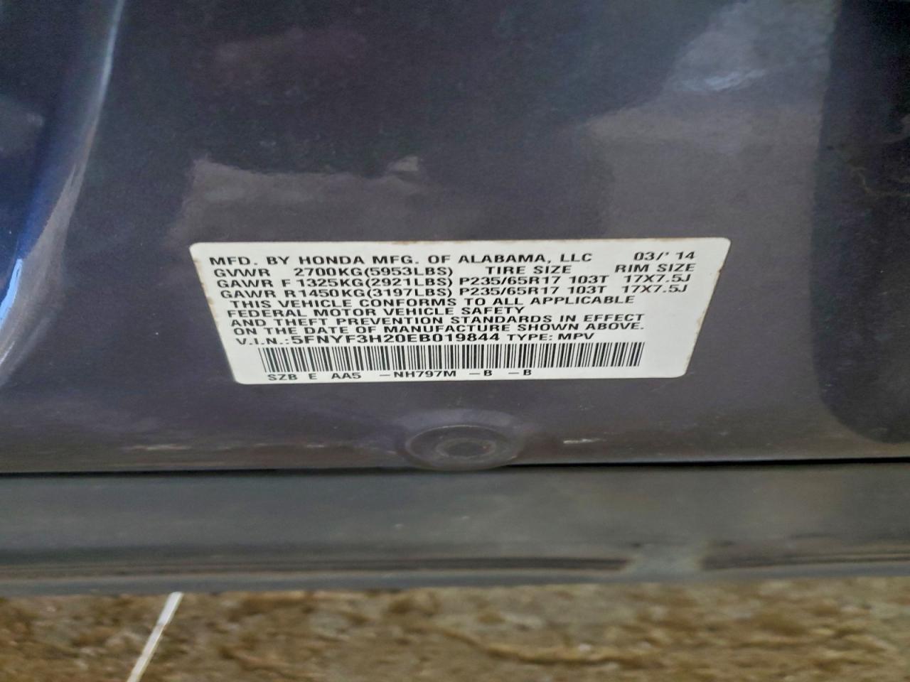 Honda Pilot Lx