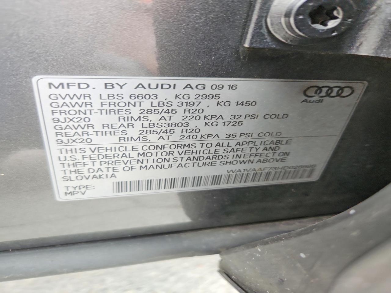 Audi Q7 Prestige