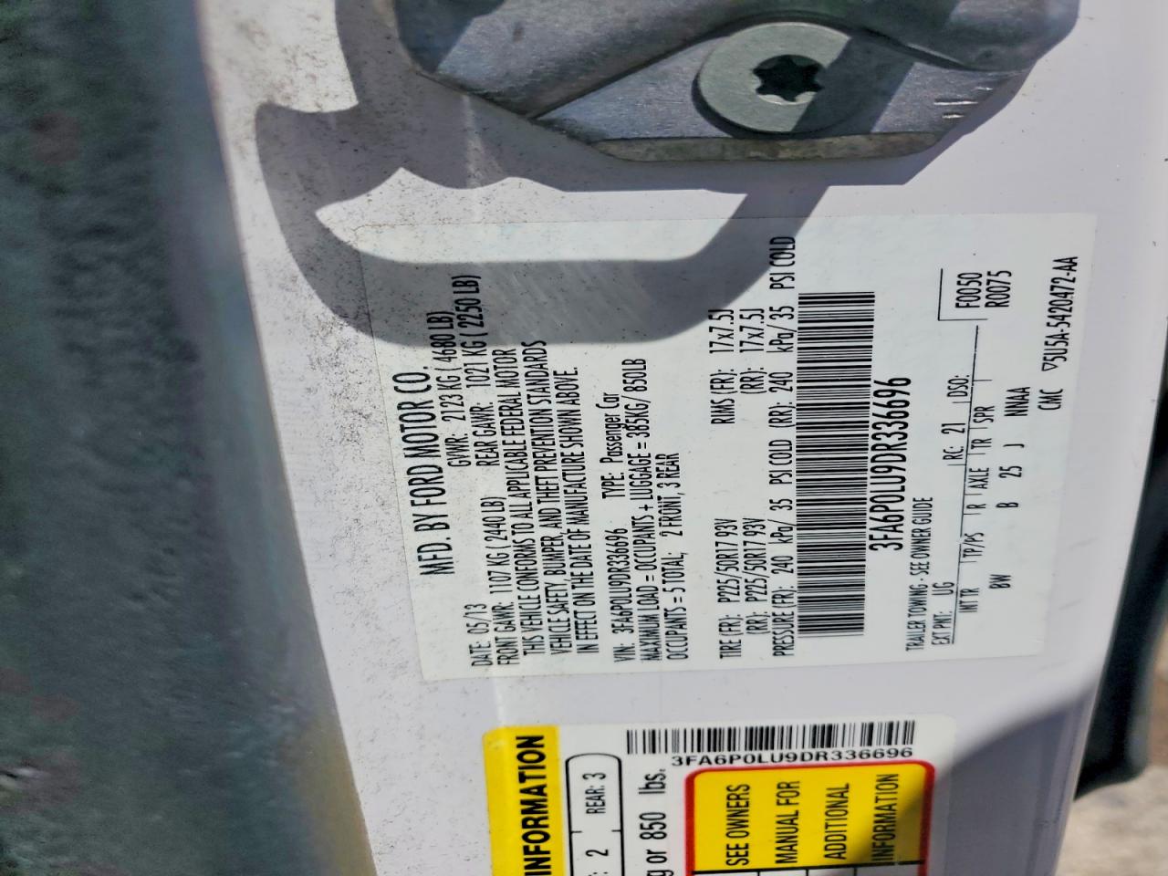 Ford Fusion Se Hybrid