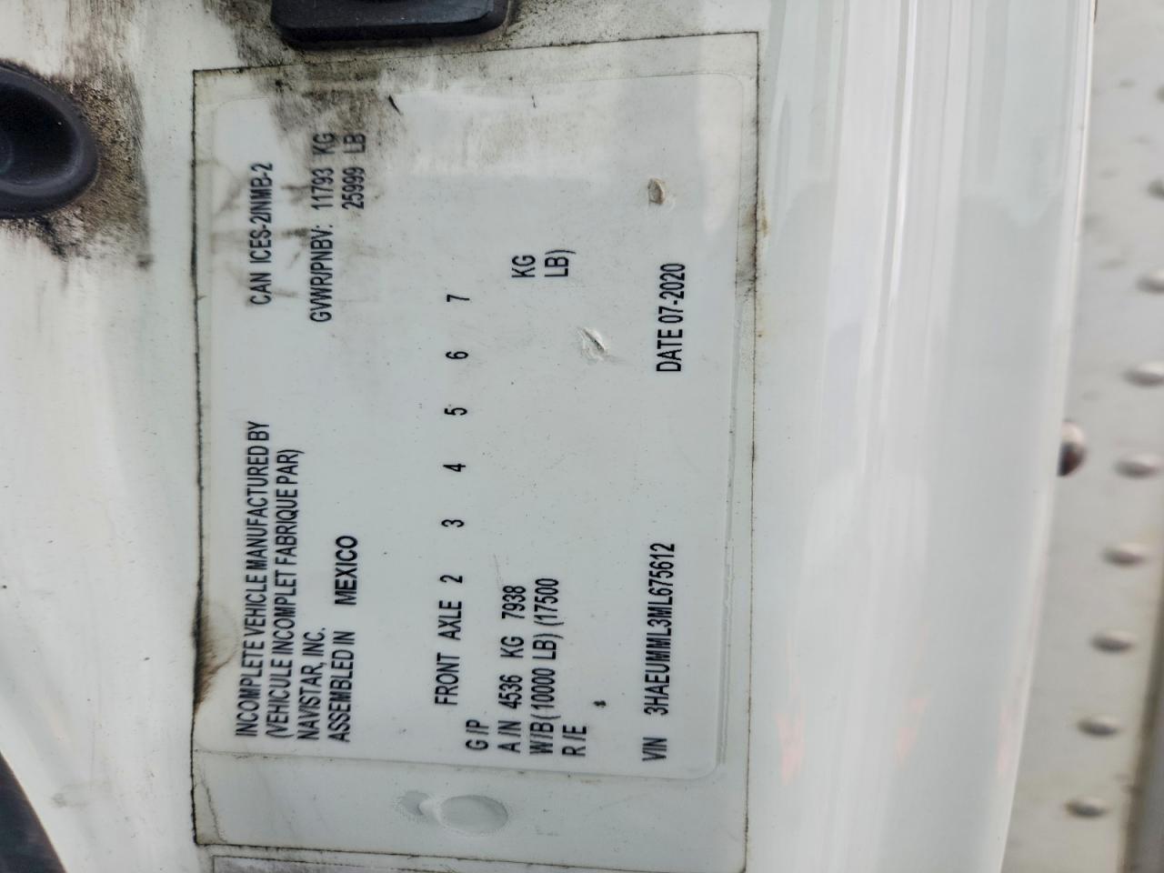 International Mv607