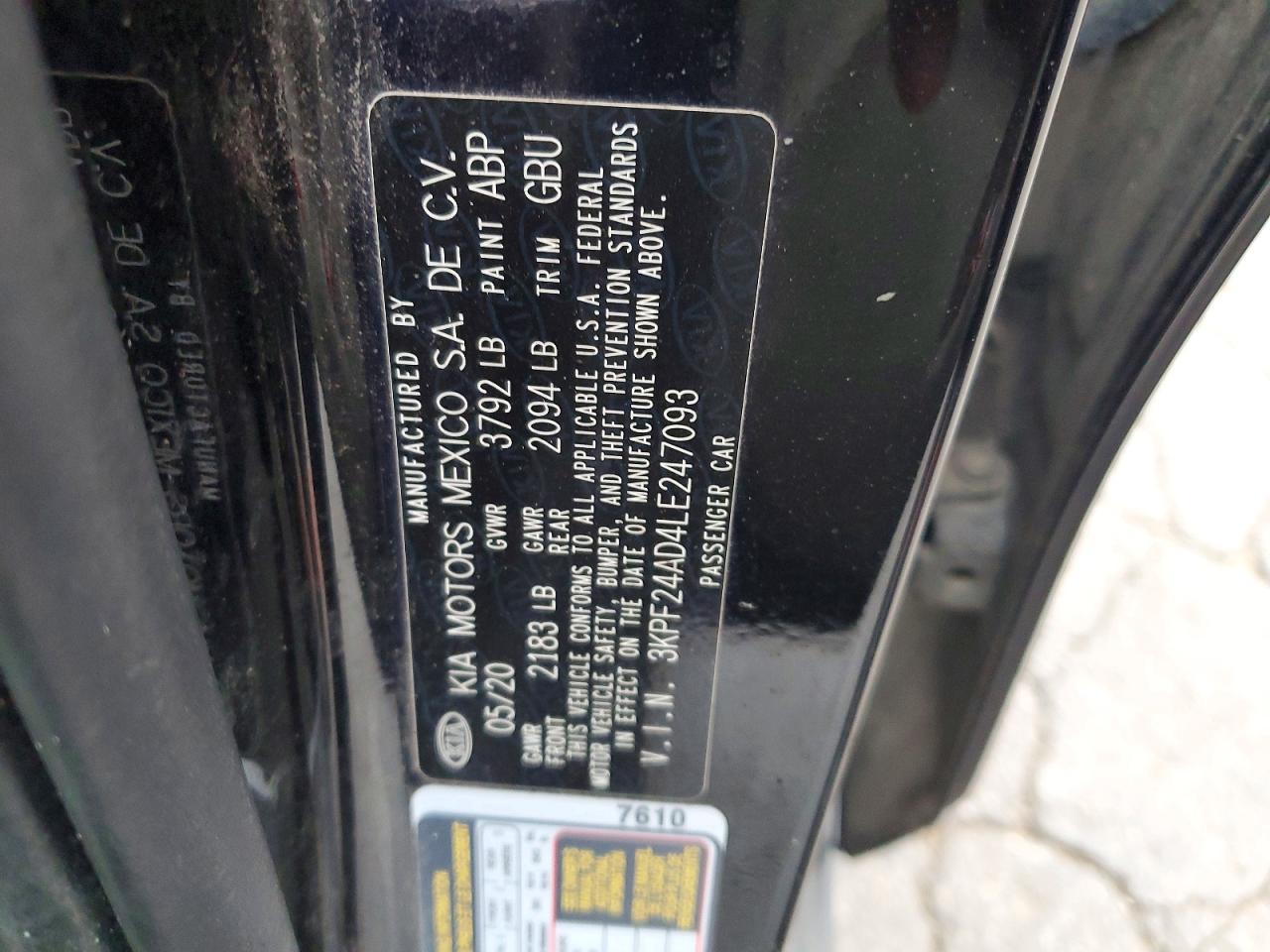Kia Forte Lxs
