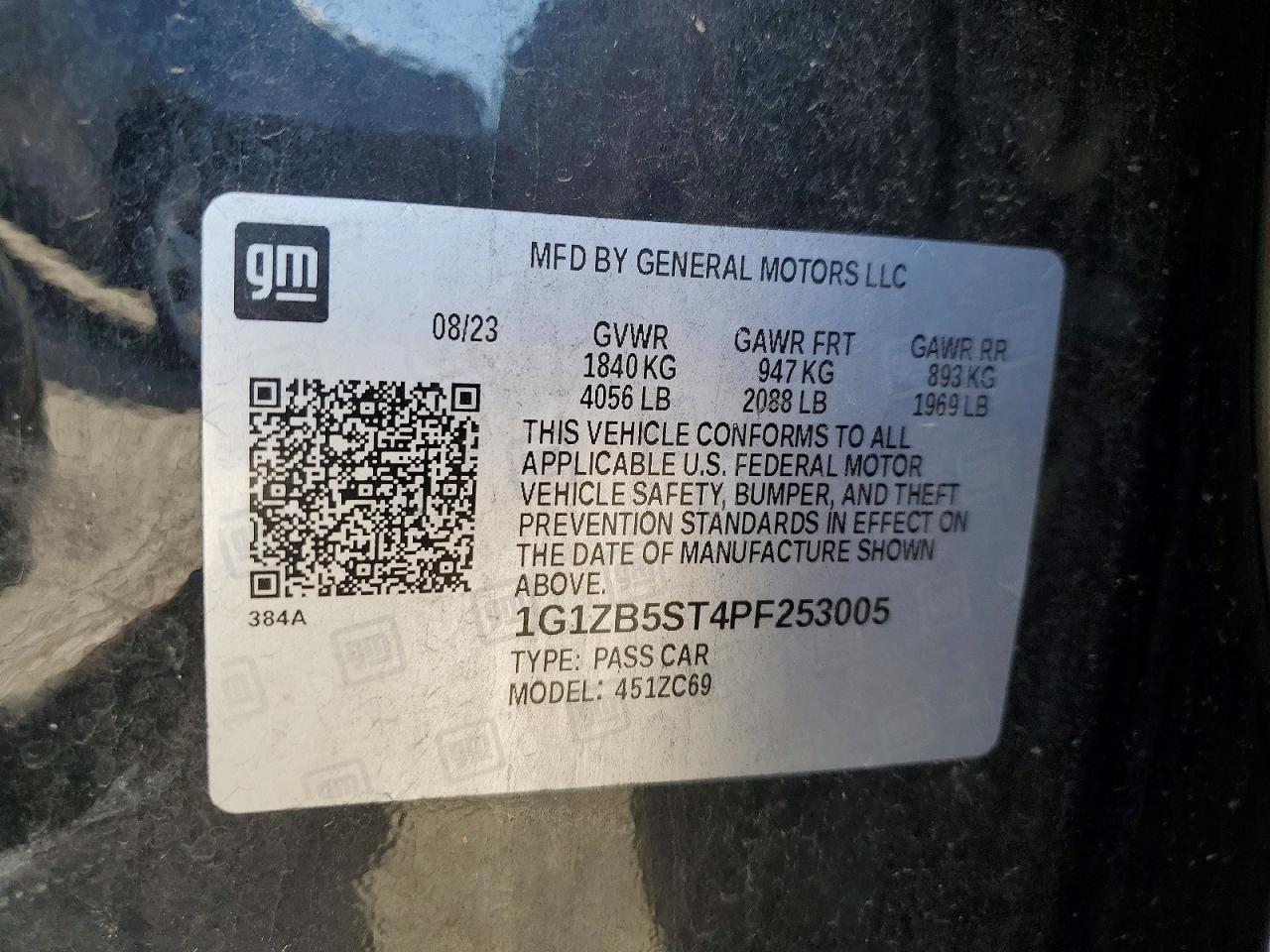 Chevrolet Malibu Ls
