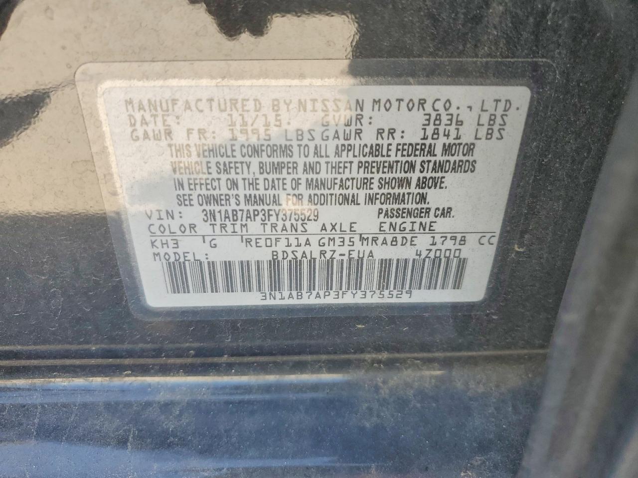 Nissan Sentra Sr