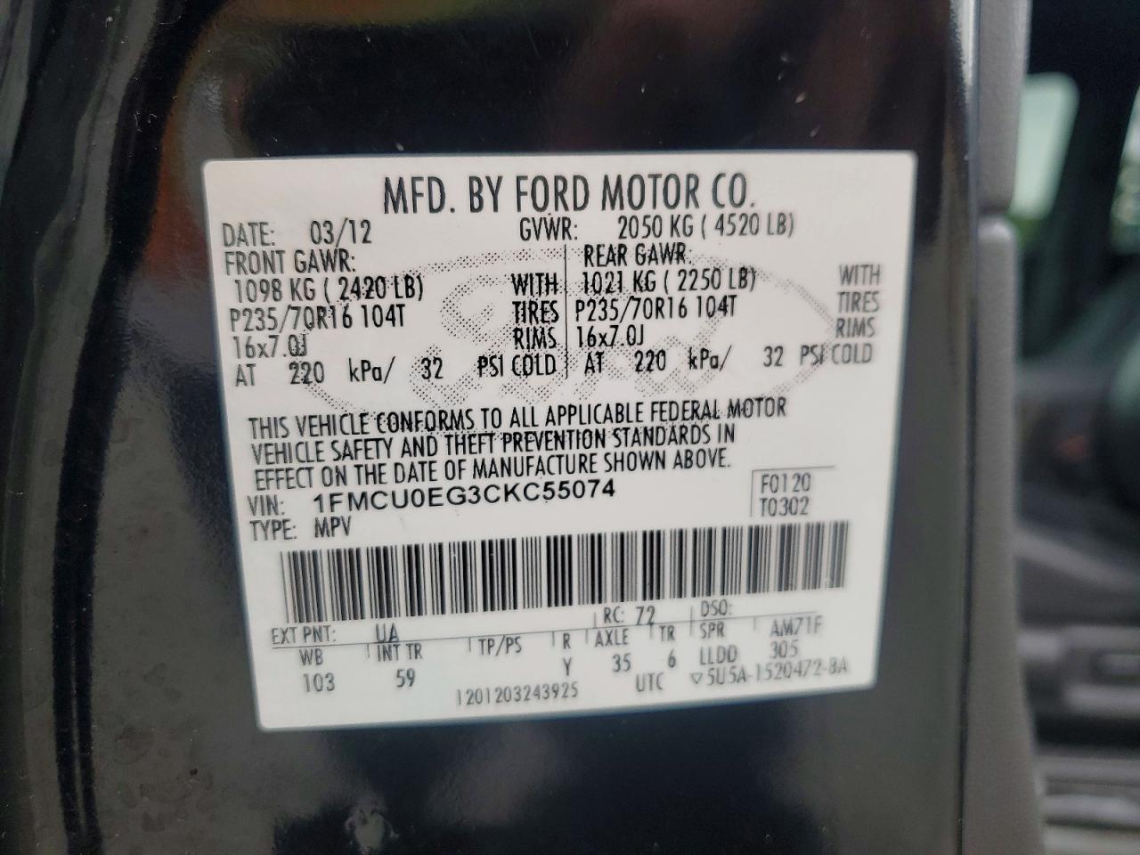 Ford Escape Limited