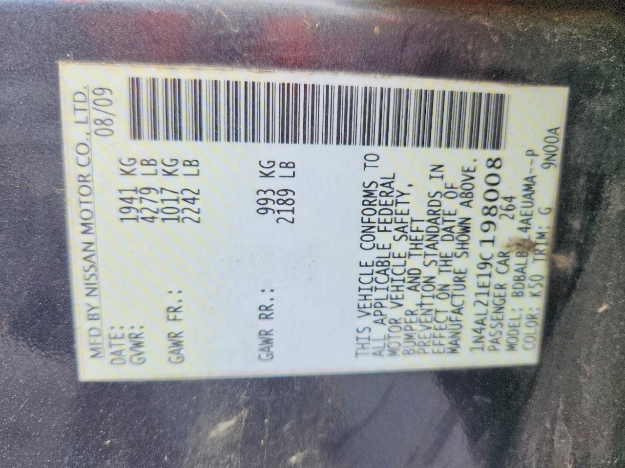 Nissan Altima 2.5