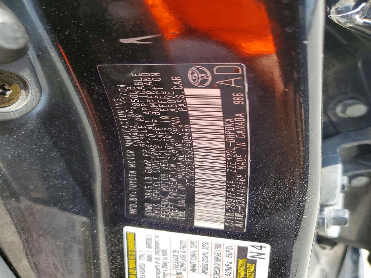 Toyota Corolla Xr