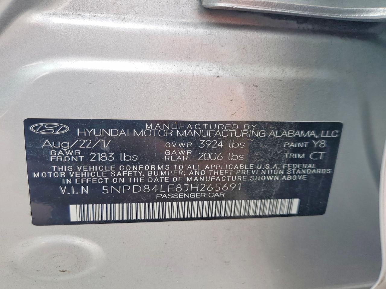 Hyundai ELANTRA Sel